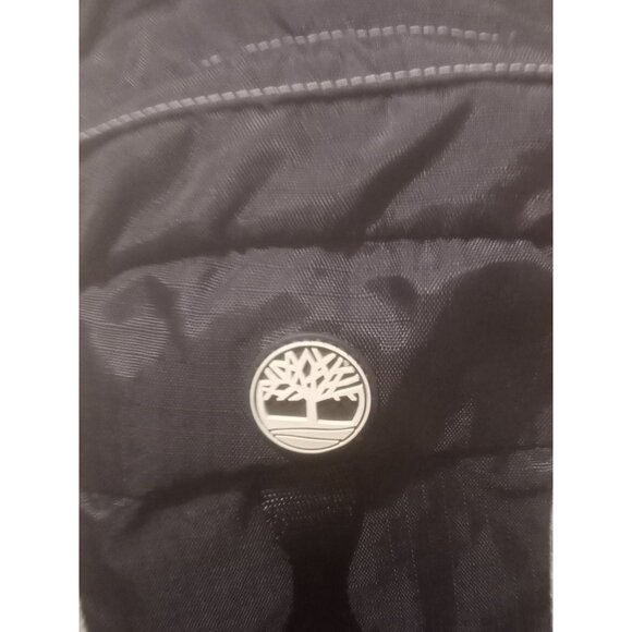 Timberland Black Tan Backpack with Multiple Pockets and Adjustable Straps - Picture 2 of 13